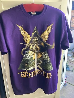 Buy Jethro Tull 2010 Tour T Shirt Size M Purple Rare  • 19.99£