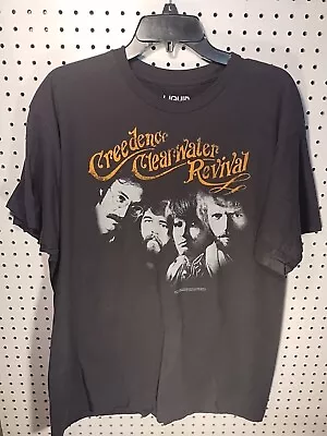 Buy Creedence Clearwater Revival CCR Liquid Blue Black Shirt Size XL • 14.17£