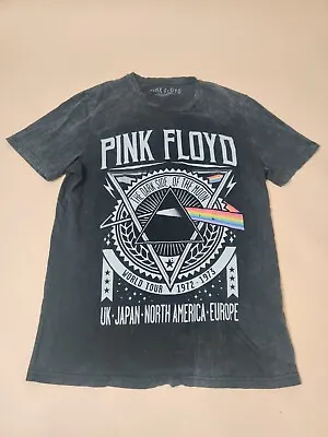 Buy Pink Floyd The Dark Side Of The Moon T-Shirt Size S Black Stretch World Tour • 7£