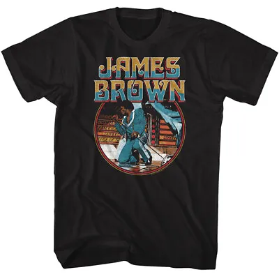 Buy James Brown The Godfather Of Soul Tonight Singing Live On Stage Men's T Shirt • 39.92£