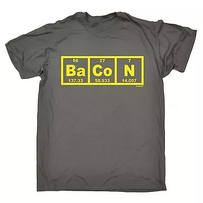 Buy Bacon Periodic Elements Table T-SHIRT Science Chemist Food Gift Birthday Funny • 12.95£