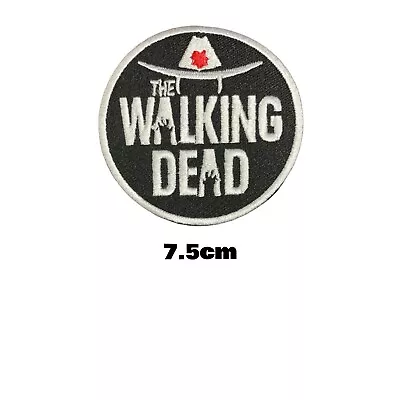 Buy The Walking Dead Series Zombies Horror Embroidered Patch Badge Iron/Sew On N1183 • 2.50£