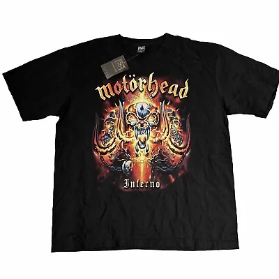 Buy Motorhead Inferno T Shirt Size XL Black Men’s Metal Rock Band Merch Brand New • 31.57£