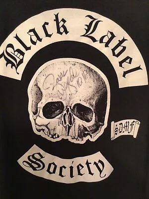 Buy Zakk Wylde Autograph Stronger Than Death Shirt Men’s XL Black Label Society 1999 • 144.77£