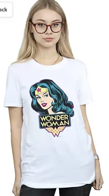 Buy Official DC Comics Ladies Wonder Woman T Shirt Size S • 4.99£