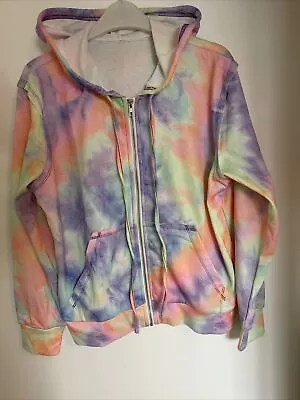 Buy Women’s Zipped Festival Rainbow Hoodie Brand New Size 10 • 8£