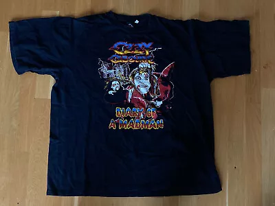 Buy Ozzy Osbourne Diary Of A Madman T Shirt - XL - Early 2000s - Bootleg Vintage • 50£