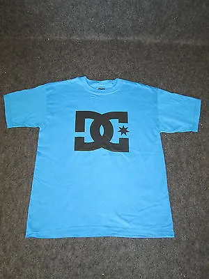 Buy Mens Genuine DC Casual Fashion Skate BMX MX Tee T-Shirt S M L XL - Blue DC05 • 9.99£
