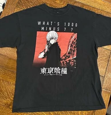 Buy Tokyo Ghoul T-shirt XL Anime Manga Great Used Condition • 17.99£