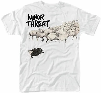 Buy Minor Threat - Out Of Step T-SHIRT SIZE S YOUTH OF TODAY FUGAZI BLACK FLAG SOA • 16.43£