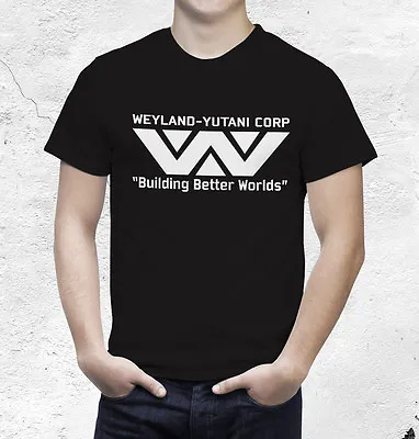 Buy Aliens T Shirt  Weyland  Yutani Corp Space Marines • 10.99£