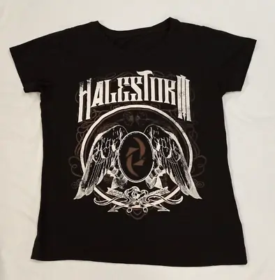 Buy Halestorm Fall 2015 Women's Concert T-Shirt Black **No Tag - See Pics For Sz** • 9.65£