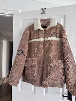 Buy Pretty Little Things Teddy Bear Jacket Size 14/16 • 10£