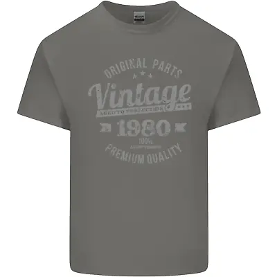 Buy Vintage Year 44th Birthday 1980 Mens Cotton T-Shirt Tee Top • 10.98£