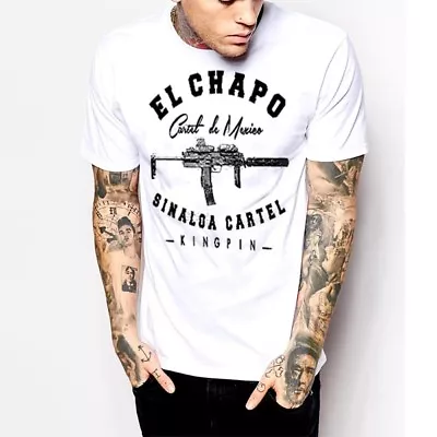 Buy Weed T-shirt, New Cotton Tee, Hip Hop, Movie, Mexico, Columbia, Sinaloa, Narco • 19.29£