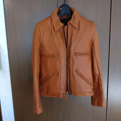 Buy VANSON LEATHERS Leather Jacket Men Size 36 Light Brown Made In USA • 390.33£