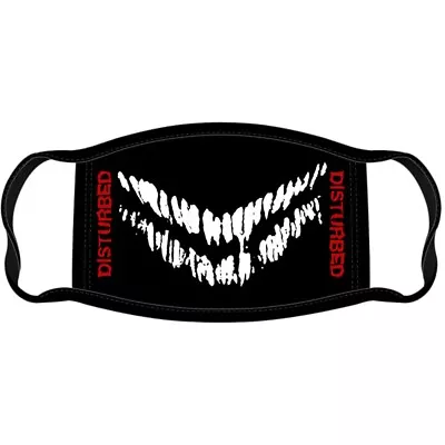 Buy Disturbed Official Black Mouth Adult Face Covering Mask Reusable Wash • 3.95£