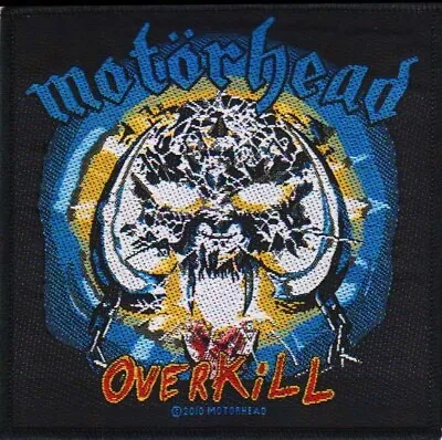 Buy Motorhead Overkill Patch Official Rock Band Merch  • 5.68£