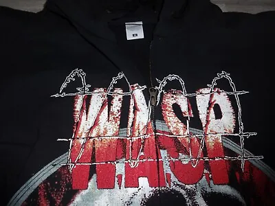 Buy WASP W.A.S.P Hoodie Zip Zipper Iced Earth Judas Priest Skid Row Quiet Riot Venom • 69.07£