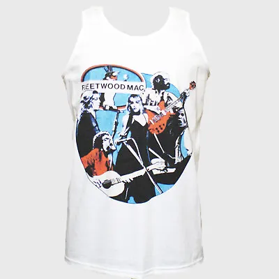 Buy Fleetwood Mac Indie Art Blues Folk Rock T-shirt Sleeveless Unisex Vest Top S-2XL • 14.99£