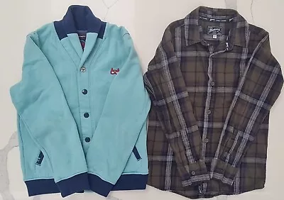 Buy Green Jacket For 10 Years Old & A Checkered Shirt For 9 Years Old • 5£