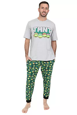 Buy Mens Teenage Mutant Ninja Turtles Long Pyjamas • 15.99£