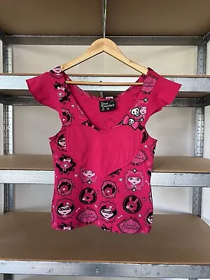 Buy Edward Scissorhands Vintage Cute Cartoon Y2K Tank Top Shirt Size M • 47.36£