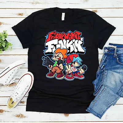 Buy Friday Night Funkin Boyfriend Kids T Shirt Video Games Gaming Youtuber Boys Top • 4.99£
