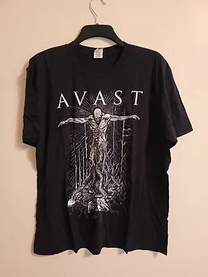 Buy Avast Shirt Size Xl Black Metal Mayhem Emperor Enslaved Agalloch Sinmara • 10£
