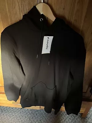 Buy Mens Pullover Hoodie Hooded Sweatshirt Top Plain Black Hoody Jumper • 6.99£