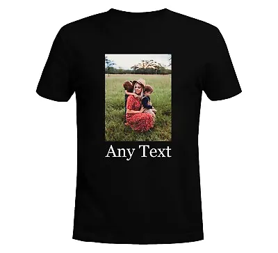 Buy Personalised T Shirt Custom Photo Your Image Text Here Printed Stag Do Hen Party • 7.99£