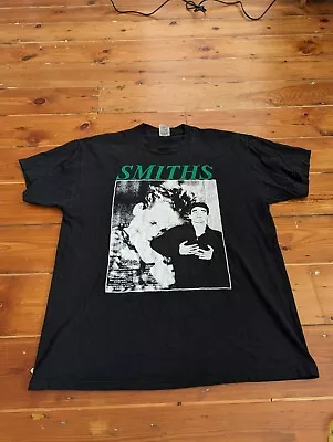 Buy Vintage The Smiths Morrissey Shirt Size XL Fruit Of The Loom Black/Green • 0.99£