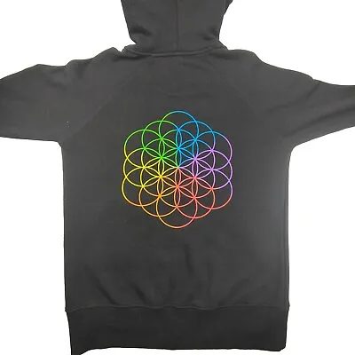 Buy Coldplay Jumper Mens Small Black Hoodie 2016 A Head Full Of Dreams World Tour  • 15.03£