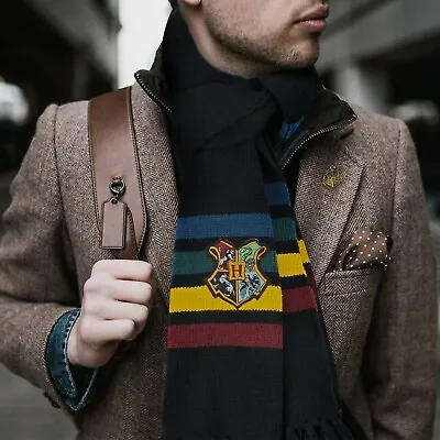 Buy Official Warner Bros Licence Harry Potter Hogwarts Scarf - Classic Edition • 25£