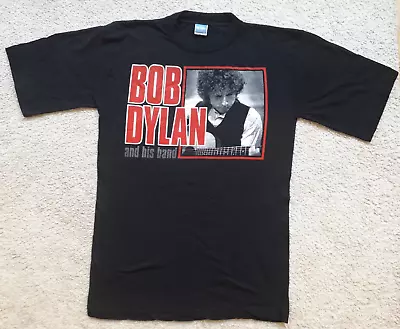 Buy BOB DYLAN And His Band Vintage 95 European Tour T Shirt L Folk Blues Neil Young • 118.80£