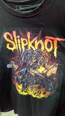 Buy Slipknot T Shirt Size 2XL Mens Black Graphic Printed Tee • 15£