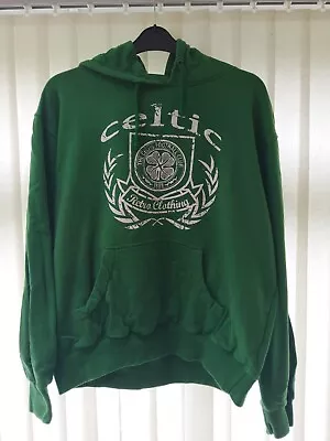 Buy Official Celtic Football Club 1888 Retro Clothing Green Hoodie Size Large • 25£