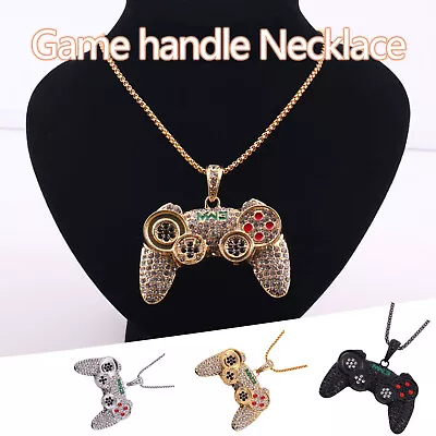 Buy Men Necklace Occident New Alloy Game Console Handle Hip Hop  Jewelry • 2.90£