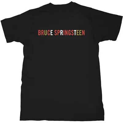 Buy Bruce Springsteen Logo Black T-Shirt OFFICIAL • 15.19£