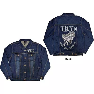 Buy The Who 'Long Live Rock' Denim Jacket - NEW OFFICIAL • 42.99£