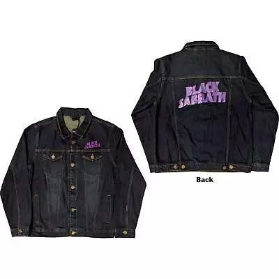 Buy Black Sabbath Unisex Denim Jacket: Wavy Logo • 66.25£