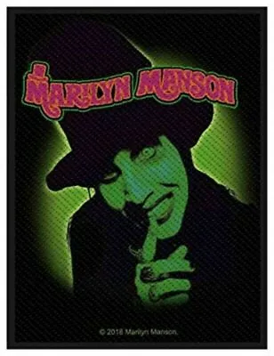 Buy OFFICIAL MARILYN MANSON SMELLS LIKE CHILDREN SEW ON PATCH 10cm X 7.5cm • 4.99£