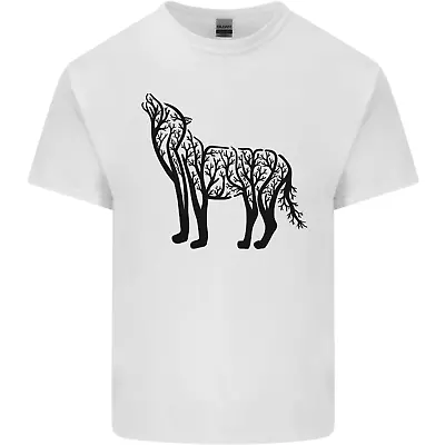 Buy Wolf Tree Animal Ecology Kids T-Shirt Childrens • 8.49£