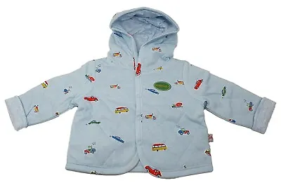 Buy Cath Kidston Baby Garage Station Reversible Cotton Jacket 0-24 Months NEW • 10.99£
