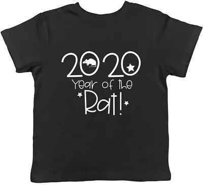 Buy Year Of The Rat Chinese New Year 2020 Boys Girls Childrens Kids T-Shirt • 5.99£