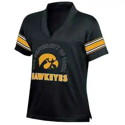 Buy NCAA Iowa Hawkeyes Women's Mesh Jersey T-Shirt - S • 13.25£