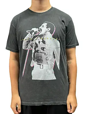 Buy Queen - Freddie Mercury Glow Dip Dye Design Unisex T-Shirt Various Sizes NEW • 15.99£