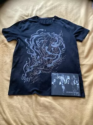 Buy Gojira Les Enfants Sauvages 60 Page Booklet With T Shirt Cd Dvd. Live In Brixton • 220£