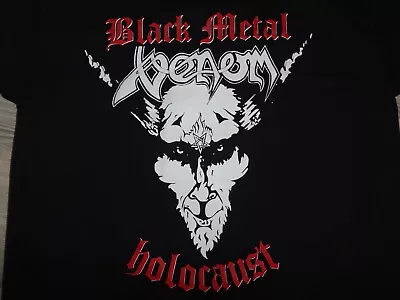 Buy Venom Tour Shirt Black Thrash Metal Screen Print Taake Baptism Eisenkult Horna M • 20.60£