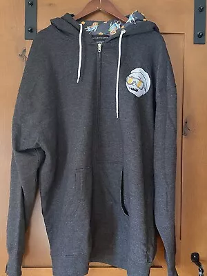 Buy Daylight Curfew X Rick And Morty Dirty Dog Zip Up Hoodie 3XL In Hand Fast Ship • 52.09£